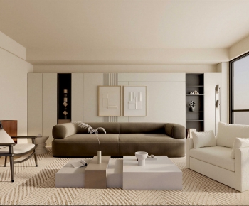 Modern A Living Room-ID:737699032