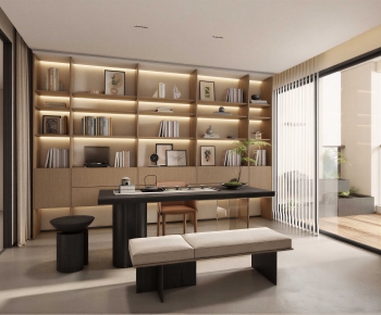 New Chinese Style Study Space-ID:863189787