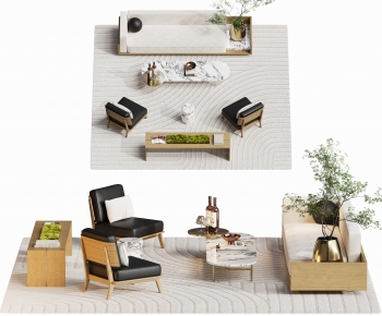 Modern Sofa Combination-ID:349797963