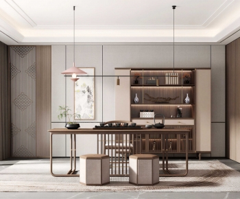 New Chinese Style Tea House-ID:832576047