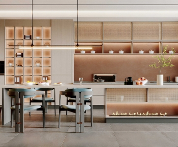 New Chinese Style Open Kitchen-ID:340174913