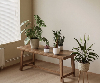 Modern Potted Green Plant-ID:588953026