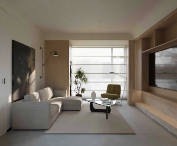 Modern A Living Room-ID:829927922