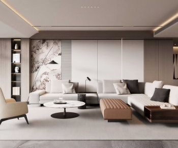 Modern A Living Room-ID:335846907