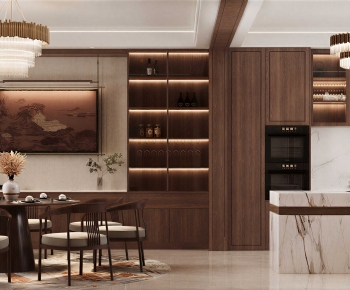 New Chinese Style Dining Room-ID:327640066