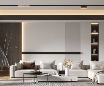 Modern A Living Room-ID:912273881