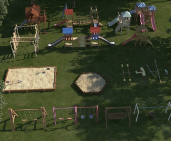 Modern Equipment For Children-ID:862791069