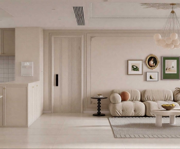 Modern A Living Room-ID:614454031