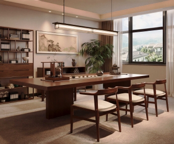 New Chinese Style Tea House-ID:304927119