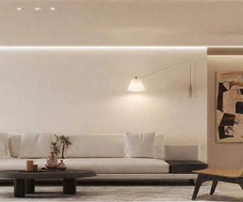 Wabi-sabi Style A Living Room-ID:103724965