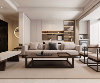 Modern A Living Room-ID:386565928