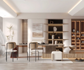 Wabi-sabi Style Tea House-ID:973011021