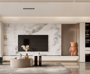 Modern A Living Room-ID:422226911