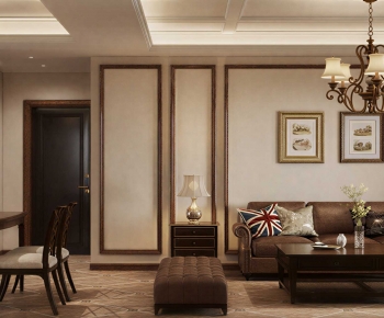 French Style A Living Room-ID:204610111