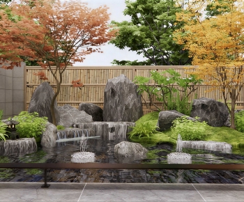 Japanese Style Courtyard/landscape-ID:470544108