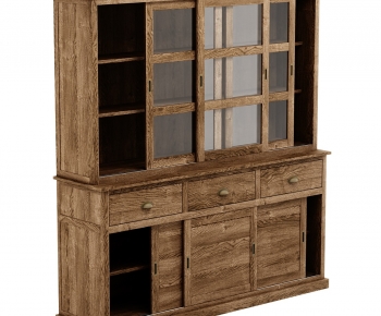 Retro Style Wine Cabinet-ID:102772958