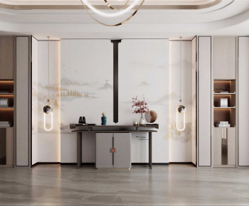 New Chinese Style Hallway-ID:342246065