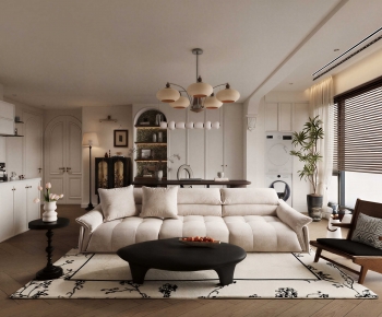 French Style A Living Room-ID:293579107