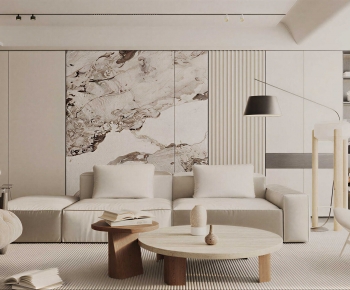 Modern A Living Room-ID:493659025