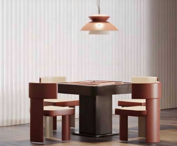 Modern Mahjong Tables And Chairs-ID:342221029