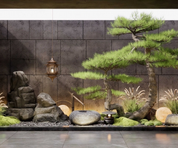 New Chinese Style Plant Landscaping-ID:837502961