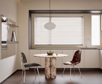 Modern Dining Table And Chairs-ID:870804078