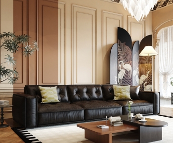 French Style A Living Room-ID:935740538