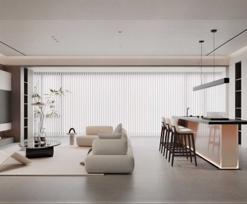 Modern A Living Room-ID:448339016