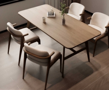 Modern Dining Table And Chairs-ID:463915113