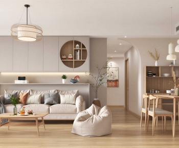 Modern A Living Room-ID:443427099