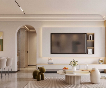 Modern A Living Room-ID:848212968