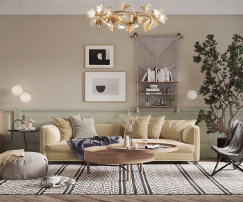 Nordic Style A Living Room-ID:187127112