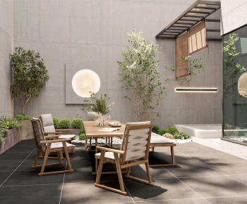 Modern Courtyard/landscape-ID:341764933