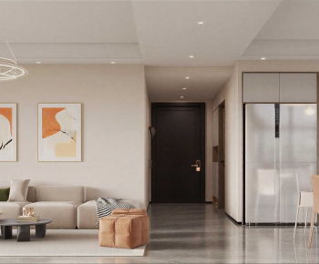 Modern A Living Room-ID:795984031