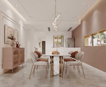 Modern Dining Room-ID:258842955