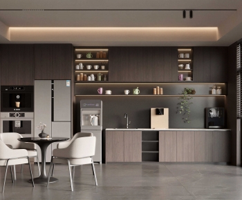 Modern Office Tea Room-ID:741391901