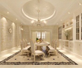 European Style Dining Room-ID:318824053