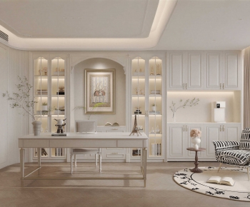 French Style Study Space-ID:736248023