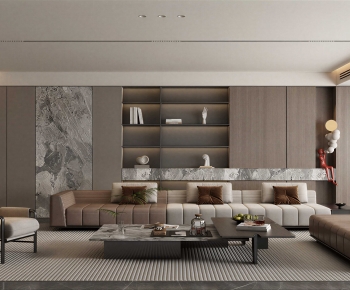Modern A Living Room-ID:242651943