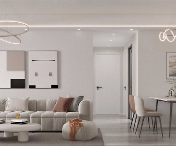 Modern A Living Room-ID:244518042