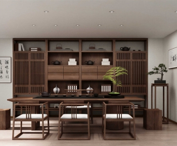 New Chinese Style Tea House-ID:824527989