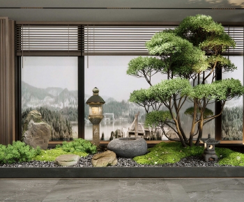 New Chinese Style Plant Landscaping-ID:176568039