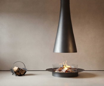 Modern Fireplace-ID:852649279