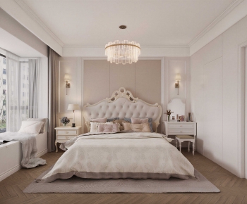 French Style Bedroom-ID:296900997