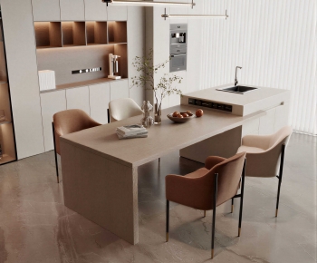 Modern Dining Table And Chairs-ID:531289104