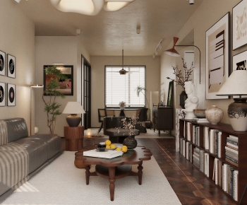 Modern A Living Room-ID:181905981