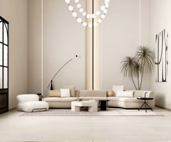 Modern A Living Room-ID:388355972