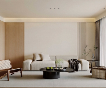 Modern A Living Room-ID:858295923