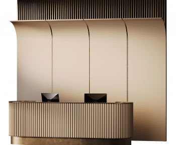 Modern Reception Desk-ID:191359047