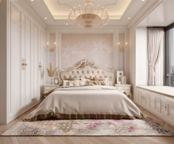 European Style Bedroom-ID:584578997